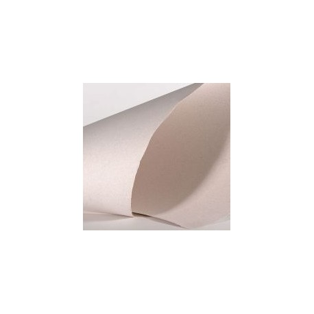Cartulina lino color crudo con fibras naturales