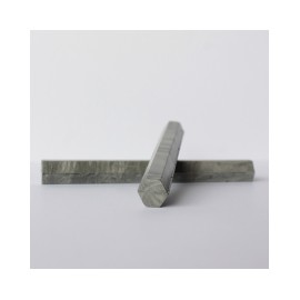 Blister c/2 barras de lacre natural, color plata