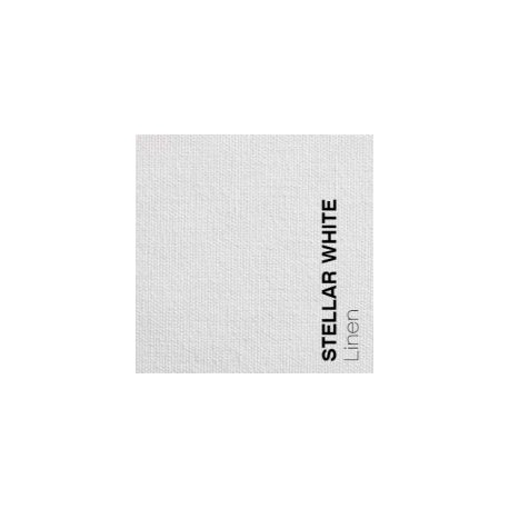 Cartulina texturizada lino Carnival Linen color blanco