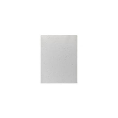 Cartulina sustentable color blanco con mezclilla