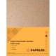 Papel tamaño carta de textura castaña