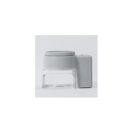 Lupa vaso c/led regla 23 MM 8x