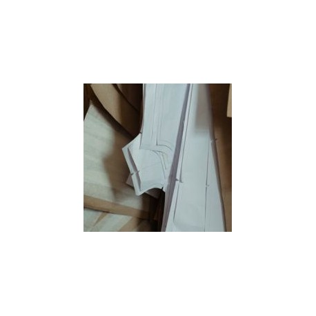 Papel trazo textil gris para plotter