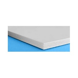 Foamboard blanco 5mm. 1.22X2.44 mts. Placa