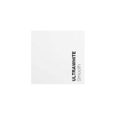 Cartulina texturizada lisa Superfine Smooth color blanco